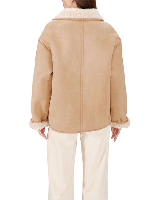 Eco-montone in pelle scamosciata Grace & Mila | FW2519007CA